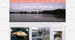 Desktop Screenshot of amalgamatedfisheriesltd.co.uk