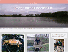Tablet Screenshot of amalgamatedfisheriesltd.co.uk